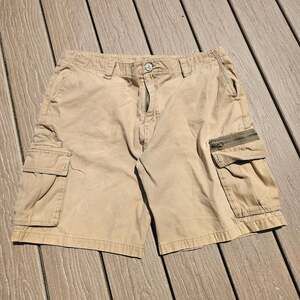 JNCO Khaki Cargo Shorts Size 38